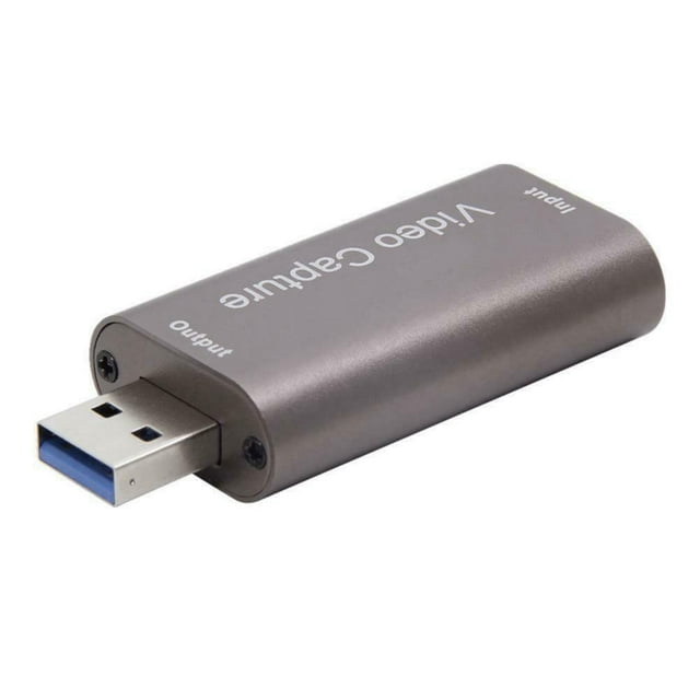 USB Capture Card for Live Streaming 4K@60Hz Input, 1080p@30Hz Output, No External Power Needed TAPDRA Accessories