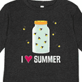 thumbnail image 4 of Inktastic I Love Summer Cute Fireflies Boys or Girls Long Sleeve Toddler T-Shirt, 4 of 5