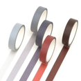 thumbnail image 1 of 5 rollos de cinta de color sólido se pueden rasgar Diario cuenta de mano función práctica decoración DIY y cinta de papel, 1 of 5