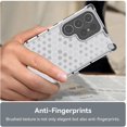 thumbnail image 2 of Clear Case for Samsung Galaxy S24 Ultra (Not S24), Non-Yellowing Anti-Scratch Back Slim Honeycomb Shockproof Phone Bumper Cover Case for Samsung Galaxy S24 Ultra Transparent White, 2 of 16
