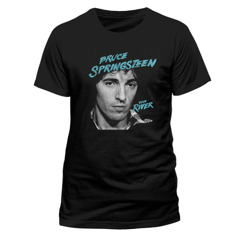 radioaktivitet sekstant gør ikke Bruce Springsteen The River Rock Official Tee T-Shirt Mens Unisex -  Walmart.com