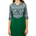 thumbnail image 1 of Phagun Kurta de Créateur en Coton pour Femme Tunique Verte Ethnique à Manches 3/4 Kurta-18, 1 of 2