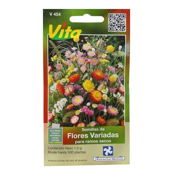 Semillas Para Ramos Secos Víta 1 Gr Multicolor