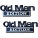thumbnail image 1 of 2 Emblemas de Coche Old Man Edition, Pegatinas Metálicas 3D, Emblemas de Coche Old Man Addition, Adhesivos Impermeables y Resistentes Al Óxido D, 1 of 5