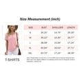thumbnail image 5 of Womens Summer Short Sleeve Shirts Button Up Tunic Tops Casual Blouse Spring T-Shirts, 5 of 5