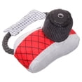 thumbnail image 1 of OULII Dog Chewing Toy Squeaky Cotton Rope Red 1Pack for Outdoor Play, 1 of 8