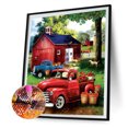 thumbnail image 4 of Kits 5D DIY Casa Y Coche Taladro Manualidades Mosaico Rojo Ygjytge, 4 of 9