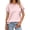 Pink, variant on Women's Summer Dressy Casual Short Sleeve Shirts Crewneck Satin Business Office Work Blouse Tops Blue XL (Floral Maxi Dresses for Women)