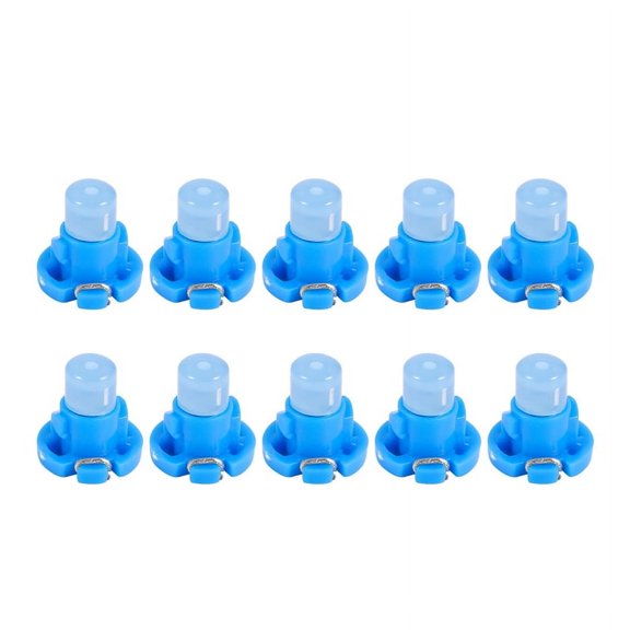 10Pcs Car Dash Instrument Base Light Lamp T4.2 COB Car Wedge Dashboard Bulb DC12V Lamp