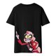 thumbnail image 4 of Hazbin Hotel Hombres Camiseta Manga Corta Impreso Verano Cuello Redondo Top Casual Sudadera Negro/2XL, 4 of 4