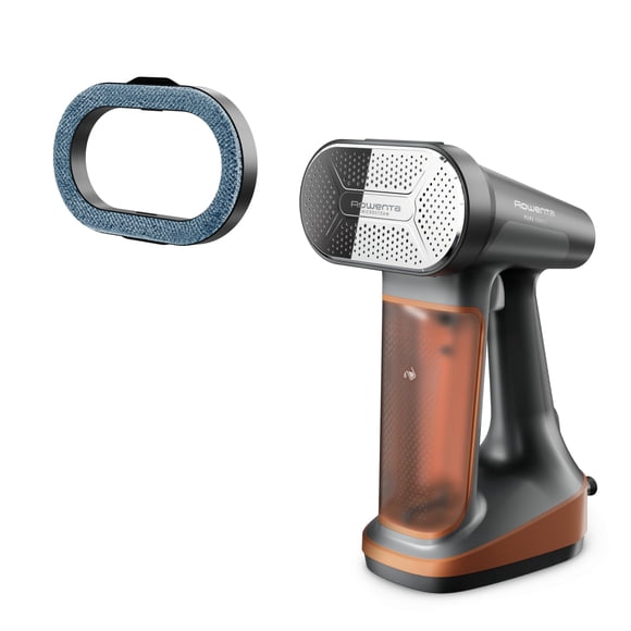 Rowenta Pure Force 3en1 Défroisseur & Fer, Capacité du Réservoir de 7,1 Oz, Vapeur Verticale, Repassage Horizontal, Anti-Peluches, Léger, Arrêt Automatique, Sécurité 1875 watts Portable, Défroisseur à Vêtements Bl