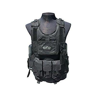 - gxg deluxe black paintball tactical vest