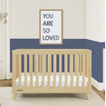 thumbnail image 3 of Delta Children Frankie 4-in-1 Convertible Crib - Greenguard Gold Certified, Natural Pine, 3 of 14