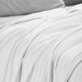 thumbnail image 4 of Superior Clara Cotton Striped Woven Blanket, California King, White, 4 of 13