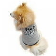 thumbnail image 4 of Summark Pet Puppy dog Summer Small Dog Cat dogs pets clothing Cotton T Shirt Apparel Clothes Dog Rule Vest, 4 of 7