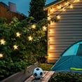 thumbnail image 4 of HEYTEA Guirlande Lumineuse Étoile 49 Pi 100 DEL 8 Modes à Brancher Lumière Scintillante avec Télécommande Guirlandes Lumineuses pour Chambre Intérieur Extérieur Décoration de Chambre Arbre de Noël Blanc Chaud et Blanc Froid, 4 of 6