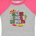 thumbnail image 4 of Inktastic My 1st Cinco De Mayo with Sombrero Red Chili Pepper Taco and Cactus Boys or Girls Baby Bodysuit, 4 of 5