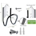 thumbnail image 2 of Garden Hose Holder, Heavy Duty Garden Hose Hanger Wall Mount for Water Hose, Extension Cords, Air Co, 2 of 5