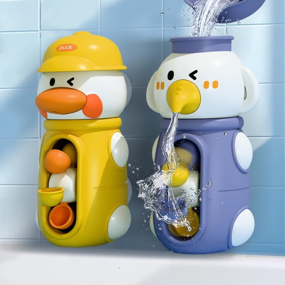 Juguete de baño para bebés iPlay iLearn Waterfall Water Spinner Duck Elephant