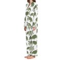 thumbnail image 2 of joogoo Pajamas Set for Women Turtle Retro Long Sleeve Pjs Loungewear M, 2 of 7