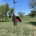 thumbnail image 6 of Gift Essentials Bird Feeder Bird Seed Suet Feeder Red Cardinal, 1 Suet Cake Capacity, 6 of 7