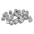 thumbnail image 2 of Unique Bargains 3.4mm 1/8-inch Cable Wire Rope Aluminum Sleeves Clip Crimping Loop 30pcs, 2 of 4