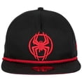 thumbnail image 2 of Spider-Man Miles Morales Logo New Era Adjustable Golfer Rope Hat, 2 of 6
