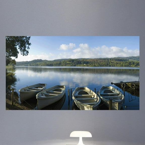 Wallhogs Serene Lake Poster Wall Mural