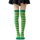 thumbnail image 1 of Calcetines altos a rayas para mujer, coloridos, por encima de la rodilla, retro, elásticos, para niñas, cosplay, disfraz de Lolita, 1 of 8
