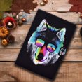 thumbnail image 7 of Allytech Flip Case for Galaxy Tab A7 Lite 2021(Model: SM-T220/SM-T225), Premium PU Leather Multi-Angle Viewing Stand Wallet Case for Samsung Galaxy Tab A7 Lite 8.4" T220 2021, Glasses Wolf, 7 of 7
