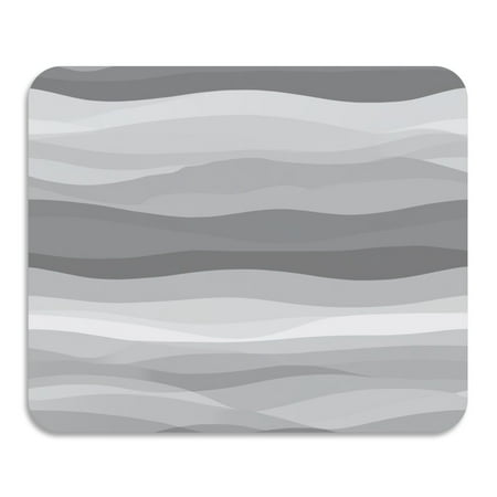 

Art Grayscale Wavy Pattern Diatomaceous Earth Water Absorbent Mat Anti-Slip Rubber Backing 19.7 x 15.7