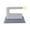 Grey, variant on Fwttom Crevice Brush, Two in One Detachable Window Brush Door & Window Brush Kitchen Range Hood Cleaning Brush Blinds Brush