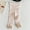 Pink, variant on Spazoro Toddler Girls Leggings, Elastic Waist Casual Summer Breathable Soft & Comfy Outwear Tights Capri Pants White Size 3 T