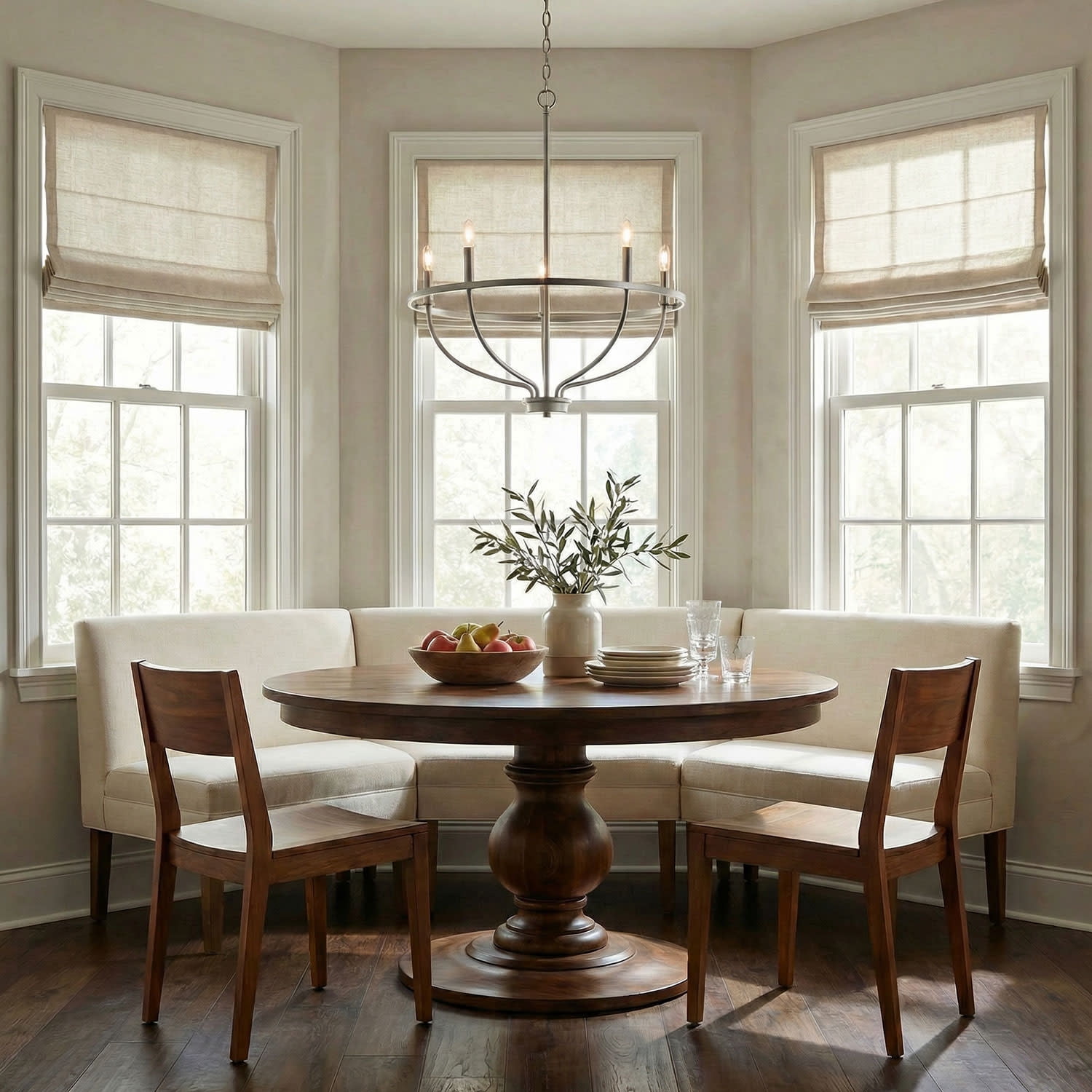 Capital Lighting Greyson 5-Light Aged Brass Chandelier