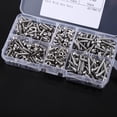 thumbnail image 4 of And Nuts Kit, 300pcs M3 Stainless Steel Button Head Hex Socket Nut &  Assortment Fastener Repair Tool Accessory With Plastic Box For Household And Office Appliances, 4 of 8