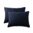 thumbnail image 1 of Funda de almohada Baoblaze de Poliéster Rectangular 51x92cm azul, 1 of 8