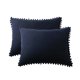 thumbnail image 1 of Funda de almohada Baoblaze de Poliéster Rectangular 51x92cm azul, 1 of 8