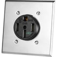 thumbnail image 1 of Toma de corriente de pared NEMA 14-50R de 50 amperios para carga de vehículos eléctricos y autocaravanas., 1 of 5