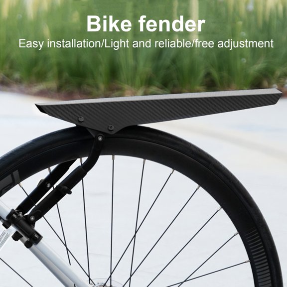 ZenCart Bicycle Fender Adjustable Waterproof Lightweight Universal MTB Mountain Road Bike Rear Mud Splash Guard Mudflap Bike Accessories