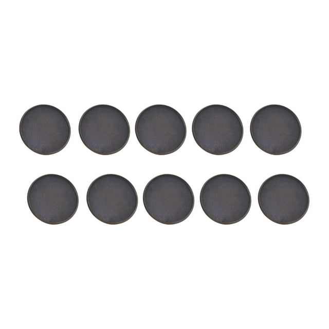 10x broches de broche disco de base de disco/bandeja de broche en /ajustes de base de broche de cabujón de 25 mm para joyería artesanía accesori
