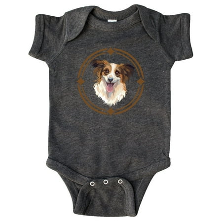 

Inktastic Papillon Dog Art Gift Gift Baby Boy or Baby Girl Bodysuit