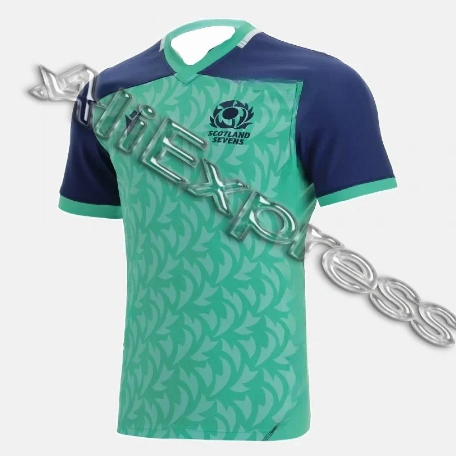 Scotland National Rugby Team Jersey Men's Short Sleeve Quick