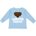 thumbnail image 3 of Inktastic Dog Chocolate Labrador Squad Boys or Girls Long Sleeve Toddler T-Shirt, 3 of 5