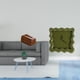 thumbnail image 2 of Organizador multifuncional rectangular para pañuelos de papel y reloj de pared silencioso y preciso para cocina, baño, o estudio., 2 of 8