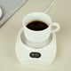 thumbnail image 1 of USB Heated Mug Warmer Mat | Constant Temperature 55°C | Hot Drink Insulator Pad | Intelligent Auto Heating Base | Non-Slip Stable Design | For Coffee Tea Milk | 1 Pack | 13.6x11x2.5cm | White |, 1 of 6