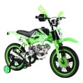 thumbnail image 1 of Bicicleta Entrenadora Niños Aeiou Baj-15005 R16 Motocross Verde, 1 of 4