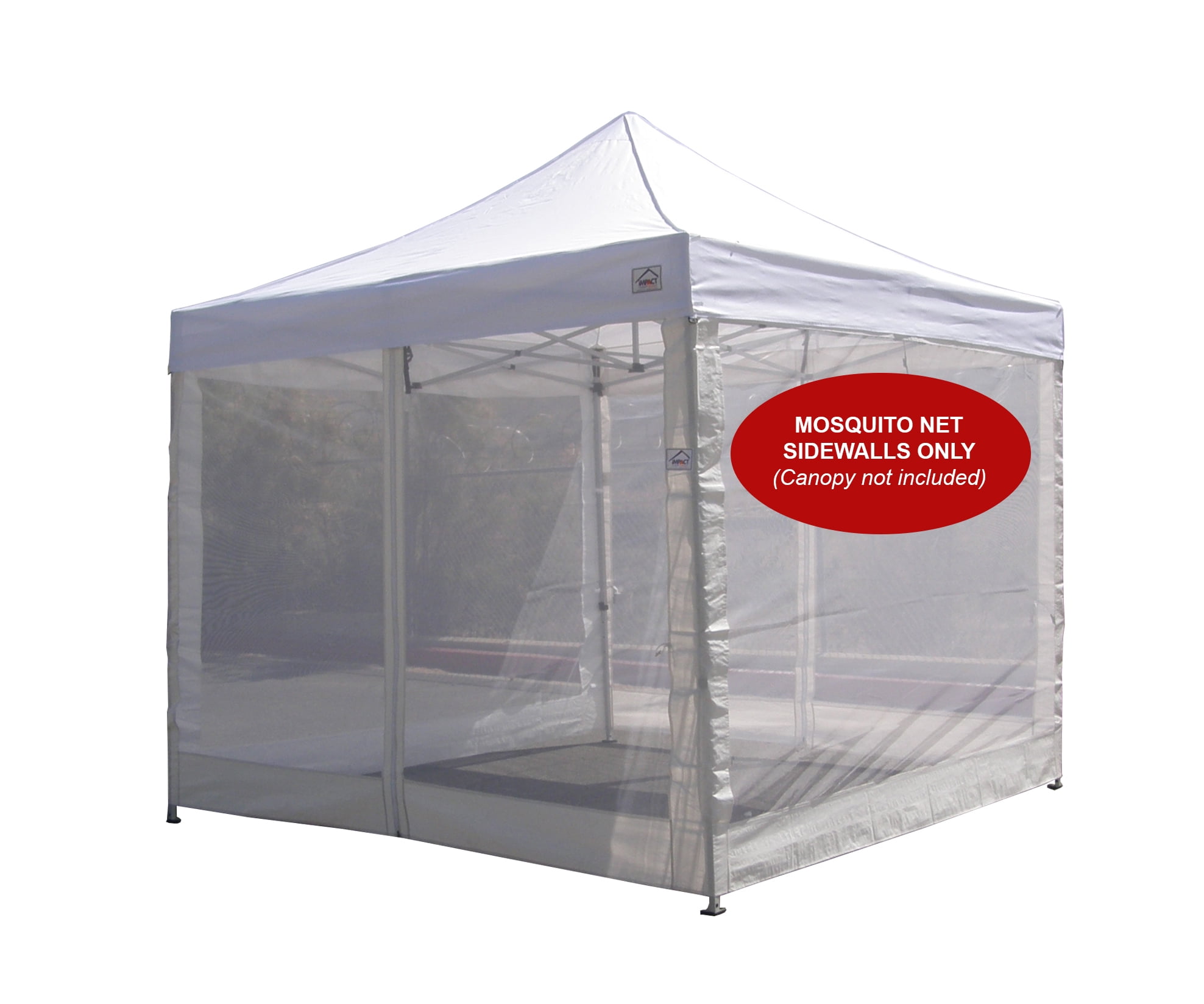 Impact Canopy Side Wall Kit, Canopy Walls for 10x10 Instant Pop Up Canopy Tent, Walls Only, 2 Pack, Royal Blue