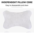thumbnail image 4 of 1 Pair Car Headrest Pillow Soft Comfortable Memory Foam Automotive Neck Pillow Cushion for Neck Pain Pressure Relief Automotive Interior Accessories, 4 of 8