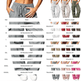 thumbnail image 3 of Bovemsi Hiking Pants Women Fashion Outfits Clothes Green Wide Leg Lightweight Cargo Jogger Trousers With Pockets, Elastic Waist Hiking Pants XXXXL, 3 of 4