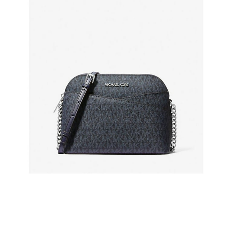 Michael Kors Jet Set Crossbody Bag, Medium Dome Shape, Logo-Print